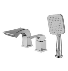 Смеситель Lemark Unit LM4545C на борт ванны, встраиваемый