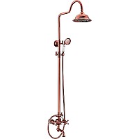 Душевая система Seaman Barcelone SSL-5523-AU Красное золото