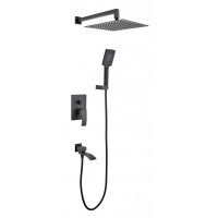 Душевая система Grocenberg GB5007 Черный матовый