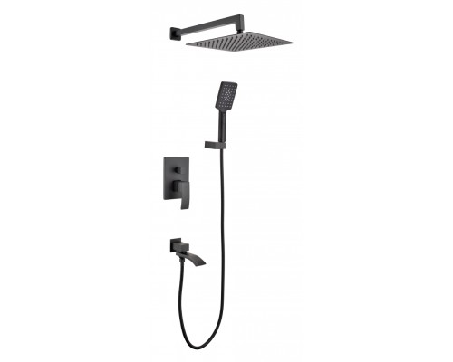 Душевая система Grocenberg GB5007 Черный матовый