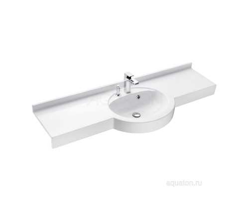 Раковина Отель 5/150 белая с навесами Aquaton