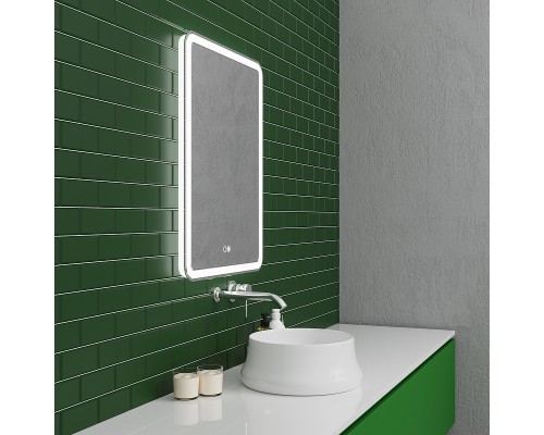 Зеркало Grossman Leo 60 166080 с подсветкой с сенсорным выключателем и подогревом