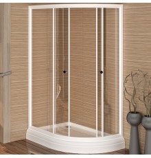 Душевой уголок Radomir 120x80 L с поддоном Белый