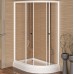 Душевой уголок Radomir 120x80 L с поддоном Белый