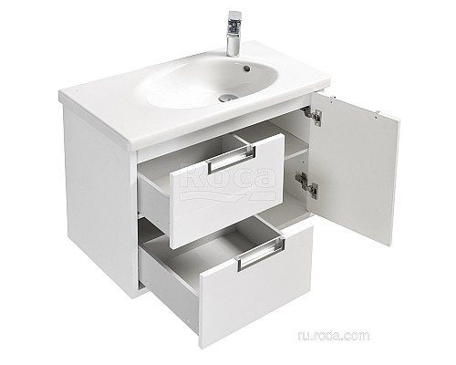 Тумба под раковину Roca Etna 80 857301806 белый глянец