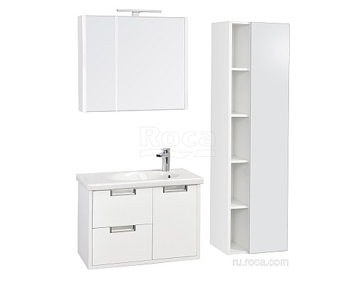 Тумба под раковину Roca Etna 80 857301806 белый глянец