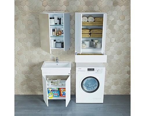 Подвесной шкаф СанТа Марс 60 1 ящик Белый