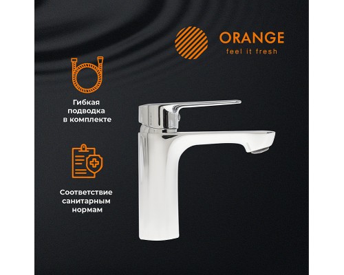 Смеситель для раковины Orange Sofi 2.0 Хром