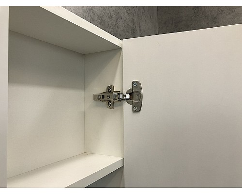 Зеркало со шкафом Comforty Неаполь 100 00004139023 Белое