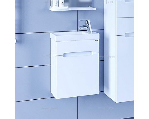 Тумба под раковину СанТа Лондон 40 224017 подвесная Белая