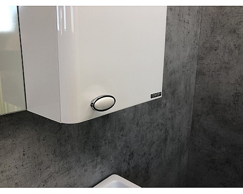 Зеркало со шкафом Comforty Неаполь 100 00004139023 Белое