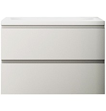 Тумба под раковину Art&Max AM-Bianchi-750-2C-SO-BL подвесная Белый глянец