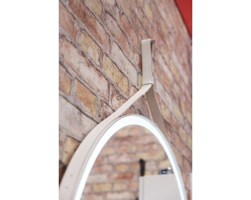 Зеркало Art&Max Milan AM-Mil-1000-DS-F с подсветкой с сенсорным выключателем Белое