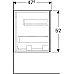 Боковой шкафчик Geberit Acanto 45 см 500.618.01.2