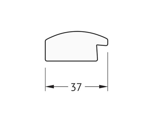 Зеркало Evoform Definite 80х60 BY 0647 в багетной раме - Красная бронза 37 мм