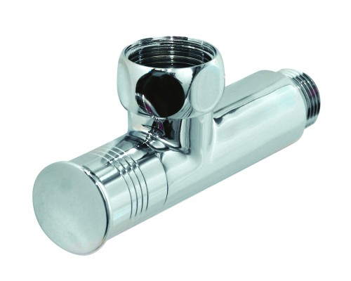 ВЕНТИЛЬ ЗАПОРНЫЙ УГЛОВОЙ КОЛП 1" x 1/2" г/ш