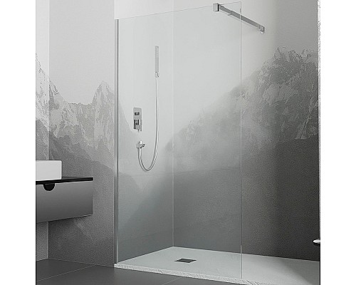 Душевая перегородка RGW Walk In WA-001 120 351000112-11 профиль Хром стекло прозрачное