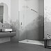 Душевая перегородка RGW Walk In WA-001 120 351000112-11 профиль Хром стекло прозрачное