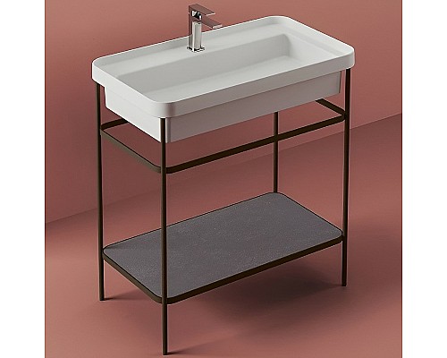 Консоль под раковину Artceram Fuori 80 ACA057 56 Moka