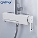Душевая система Gappo G17-8 G2417-8 Белая Хром