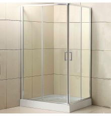 Душевой уголок BelBagno Uno 90х70 профиль Хром стекло прозрачное