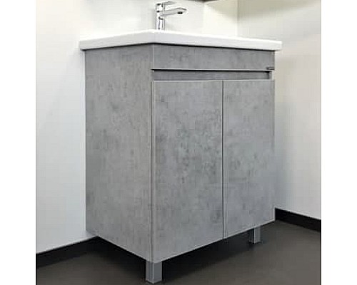 Тумба с раковиной Comforty Осло 70НД 00-00006117 Бетон светлый
