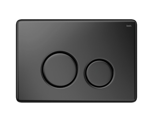 Клавиша смыва Iddis Unisteel UNS01MBi77 Черная матовая