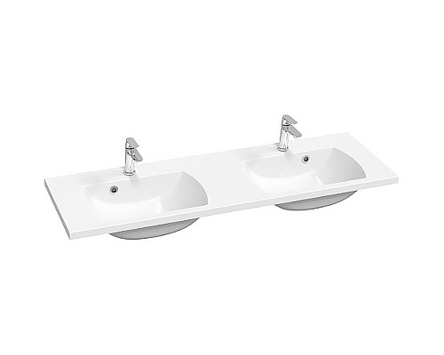 Раковина Ravak Classic II 130 XJX01113000 двойная Белая Раковина Ravak Classic II 130 XJX01113000 двойная Белая