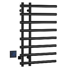 Полотенцесушитель электрический круглый сухой BLACK