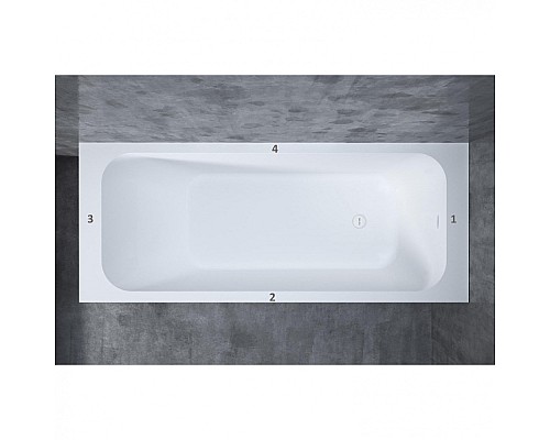 Ванна встраиваемая Salini ORLANDO KIT 170x70 102111G