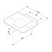 Мыльница AM.PM Inspire V2.0 A50A34222 Черная матовая