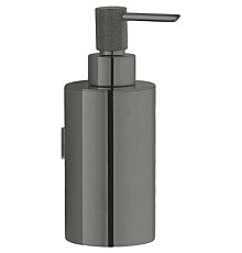 Дозатор для жидкого мыла Boheme Uno 10977-SGM Антрацит глянец