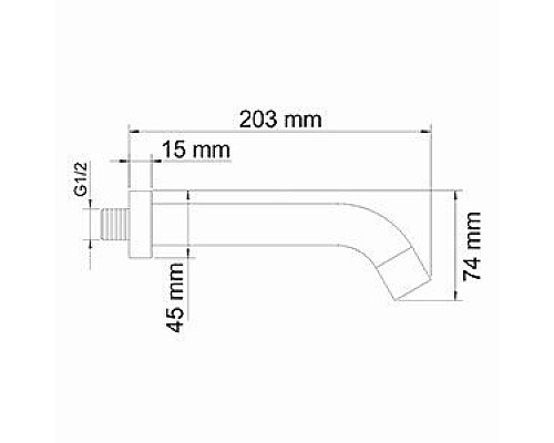 Душевая система WasserKRAFT Dinkel A175817 с термостатом Хром