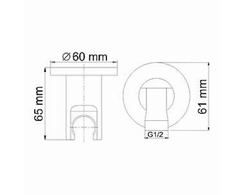 Душевая система WasserKRAFT Dinkel A175817 с термостатом Хром