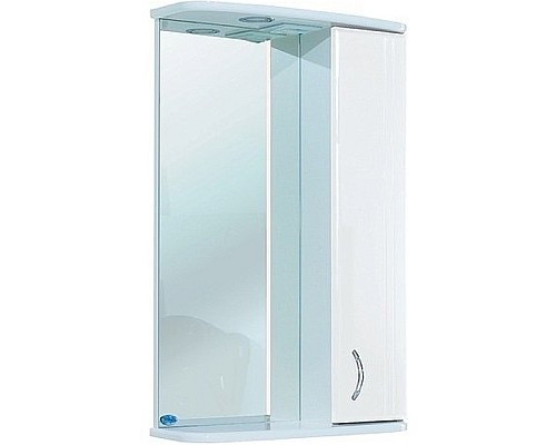 Зеркало со шкафом Bellezza Астра 50 4614906001014 с подсветкой R Белое