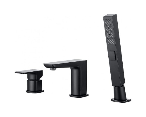 Смеситель на борт ванны Allen Brau Infinity 5.21008-31 Черный матовый