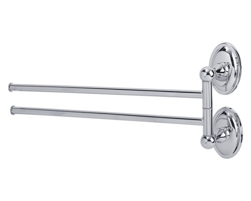 Полотенцедержатель двойной поворотный Veragio Bonjour 33 хром