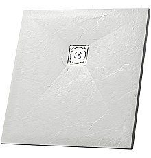 Душевой поддон из искусственного камня RGW Stone Tray ST-W 90x90 16152099-01 Белый