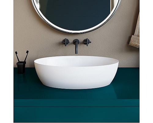 Раковина-чаша Salini Alda 58 110611G Белая глянцевая