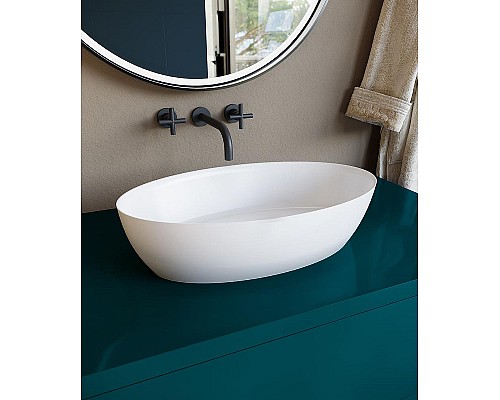 Раковина-чаша Salini Alda 58 110611G Белая глянцевая