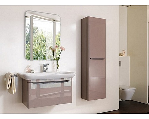 Шкаф пенал Geberit myDay 40 824001000 подвесной Какао с молоком