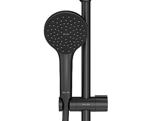 Душевая система AM.PM Sunny F0785C922 Черная матовая