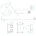 Душевая система RGW Shower Panels SP-55B Черная матовая