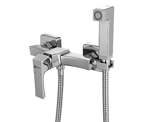 Смеситель Lemark Unit LM4518C с гигиеническим душем, встраиваемый