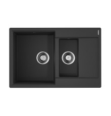 Кухонная мойка Omoikiri Daisen 78-2-BL 4993334 черный