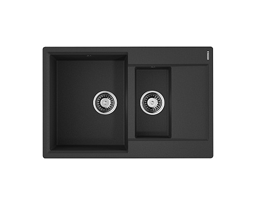 Кухонная мойка Omoikiri Daisen 78-2-BL 4993334 черный
