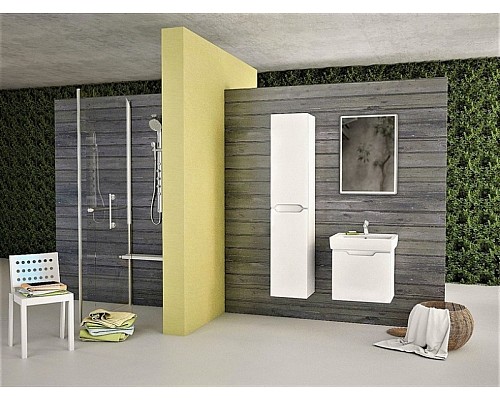 Тумба под раковину Dreja Eco Mini 50 99.1201 подвесная Белая