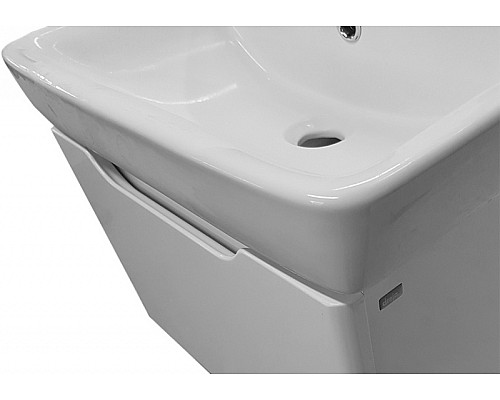 Тумба под раковину Dreja Eco Mini 50 99.1201 подвесная Белая