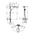Душевая система Hansgrohe Raindance Select хром 27114000