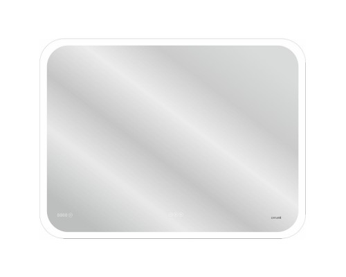 Зеркало Cersanit Led 070 Design Pro 80 KN-LU-LED070*80-p-Os с подсветкой с диммером, часами, подогревом и функцией Bluetooth